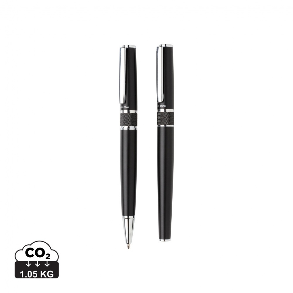 Logotrade promotional product picture of: Swiss Peak deluxe pen set