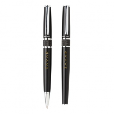 Logo trade corporate gifts image of: Swiss Peak deluxe pen set