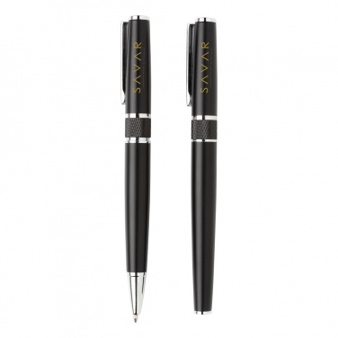 Logo trade corporate gifts picture of: Swiss Peak deluxe pen set