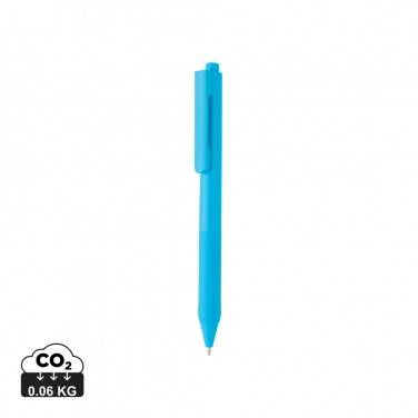 Logotrade promotional giveaways photo of: X9 solid pen with silicone grip