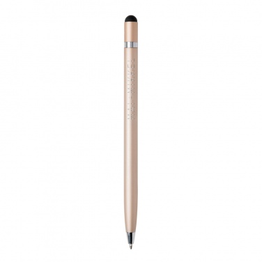 Logo trade promotional items picture of: Simplistic metal pen