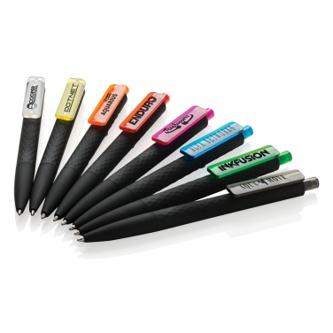 Logotrade promotional giveaway image of: X3 black smooth touch pen