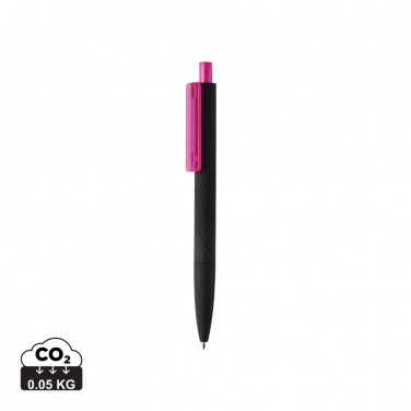 Logo trade promotional gifts image of: X3 black smooth touch pen