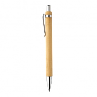 Logo trade promotional merchandise picture of: Pynn bamboo infinity pen