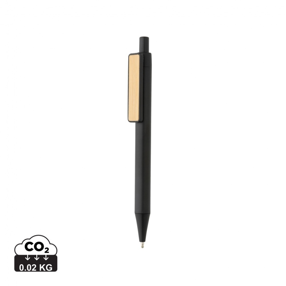 Logo trade promotional gift photo of: GRS RABS pen with bamboo clip