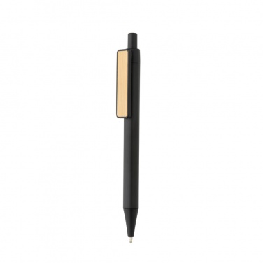 Logo trade promotional items image of: GRS RABS pen with bamboo clip