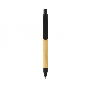 Logo trade promotional products image of: Write responsible recycled paper barrel pen