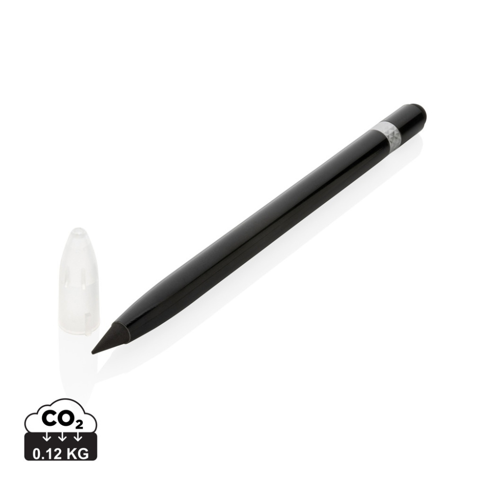 Logotrade corporate gift picture of: Aluminum inkless pen with eraser