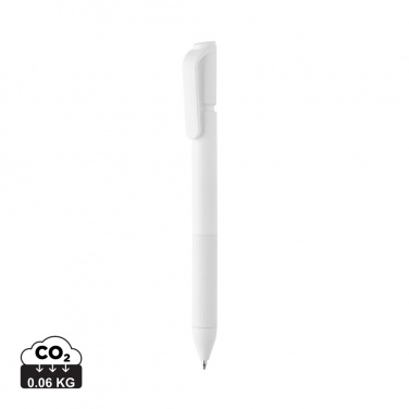 Logo trade promotional merchandise photo of: TwistLock GRS certified recycled ABS pen