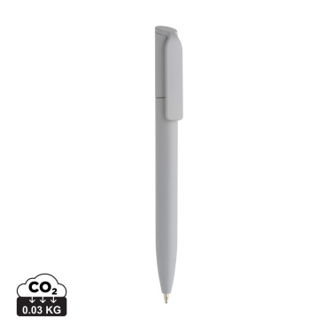 Logo trade promotional giveaways image of: Pocketpal GRS certified recycled ABS mini pen