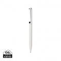 Xavi RCS certified recycled aluminium pen, white