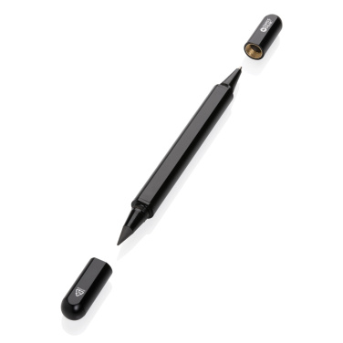 Logotrade promotional giveaways photo of: Swiss Peak Storm RCS recycled aluminum dual tip pen