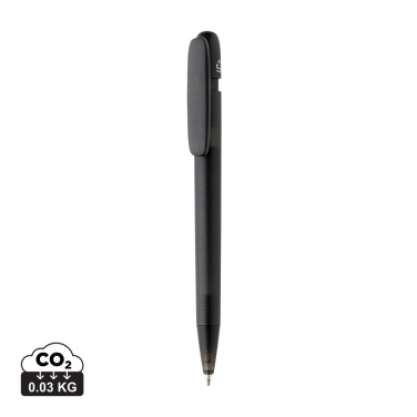 Logo trade advertising products image of: Devin GRS certified RABS pen transparent