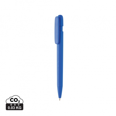 Logo trade promotional giveaways image of: Devin GRS certified RABS pen solid