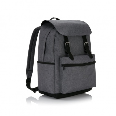 Logotrade advertising products photo of: Laptop backpack with magnetic buckle straps