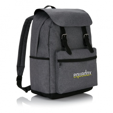 Logotrade promotional items photo of: Laptop backpack with magnetic buckle straps