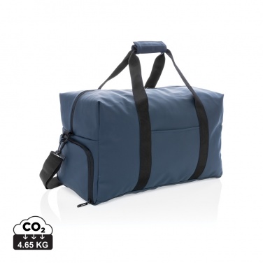 Logo trade business gifts image of: Smooth PU weekend duffle