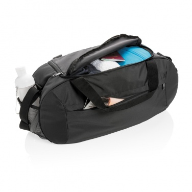 Logo trade corporate gift photo of: Impact AWARE™ RPET modern sports duffel