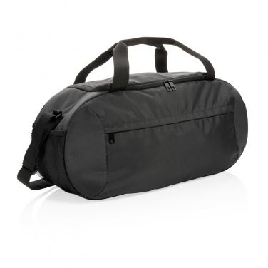 Logo trade advertising product photo of: Impact AWARE™ RPET modern sports duffel