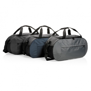 Logotrade promotional gift picture of: Impact AWARE™ RPET modern sports duffel