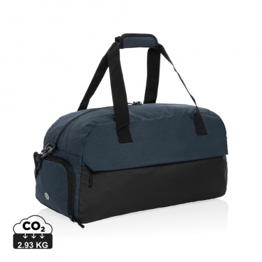 Logo trade promotional items image of: Kazu AWARE™ RPET basic weekend duffel