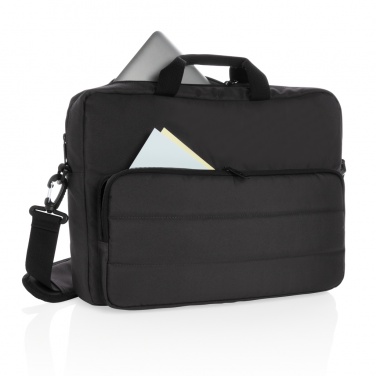 Logo trade corporate gifts image of: Impact AWARE™ RPET 15.6" laptop bag