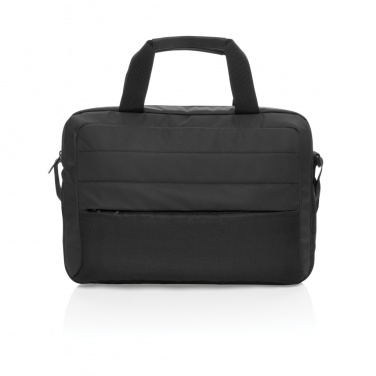 Logo trade corporate gift photo of: Armond AWARE™ RPET 15.6 inch laptop bag