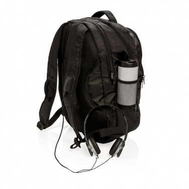 Logo trade promotional giveaway photo of: Outdoor laptop backpack