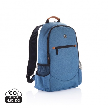 Logo trade advertising products image of: Fashion duo tone backpack