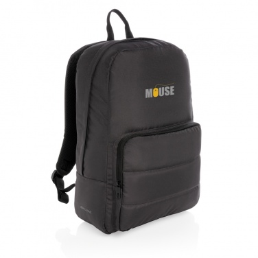 Logo trade promotional merchandise photo of: Impact AWARE™ RPET Basic 15.6" laptop backpack