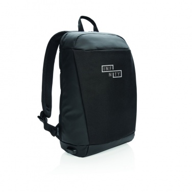 Logotrade advertising product image of: Madrid anti-theft RFID USB laptop backpack PVC free