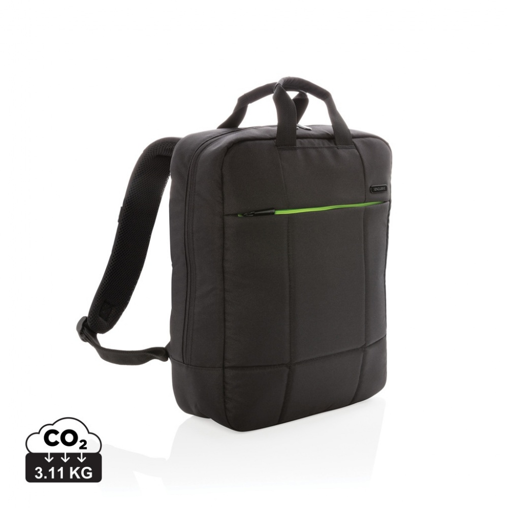 Logo trade promotional merchandise photo of: Soho business RPET 15.6" laptop backpack PVC free