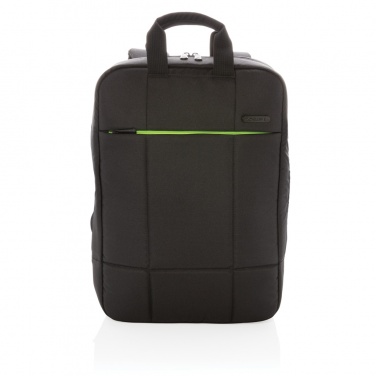 Logo trade promotional giveaway photo of: Soho business RPET 15.6" laptop backpack PVC free