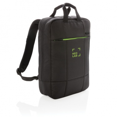 Logotrade promotional gift image of: Soho business RPET 15.6" laptop backpack PVC free