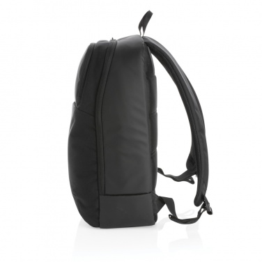 Logo trade promotional merchandise picture of: Swiss Peak laptop backpack with UV-C steriliser pocket