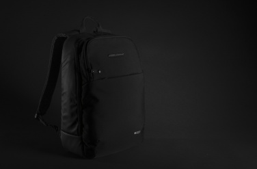 Logo trade business gift photo of: Swiss Peak laptop backpack with UV-C steriliser pocket