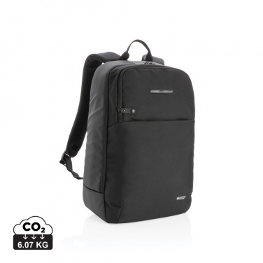 Logo trade promotional gifts picture of: Swiss Peak laptop backpack with UV-C steriliser pocket