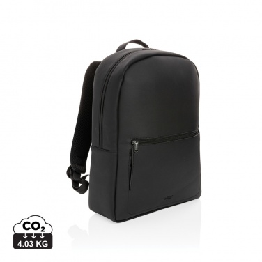 Logotrade corporate gift picture of: Swiss Peak deluxe PU laptop backpack PVC free