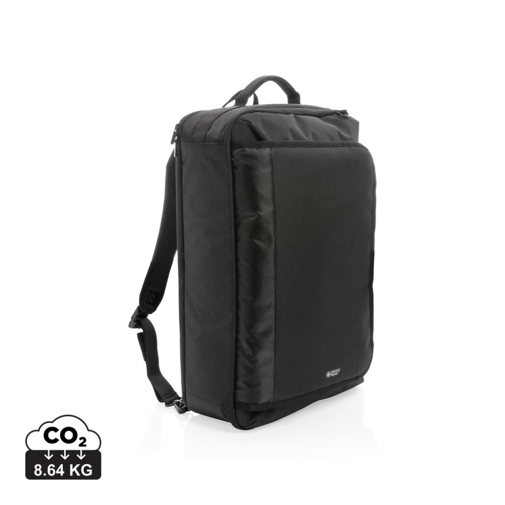 Logotrade promotional item image of: Swiss peak convertible travel backpack PVC free