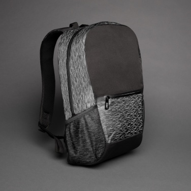 Logotrade corporate gift picture of: AWARE™ RPET Reflective laptop backpack