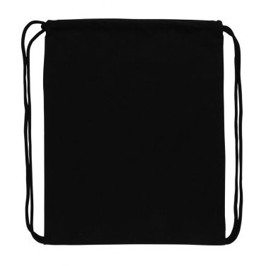 Logo trade promotional giveaways picture of: Impact AWARE™ recycled cotton drawstring backpack 145g