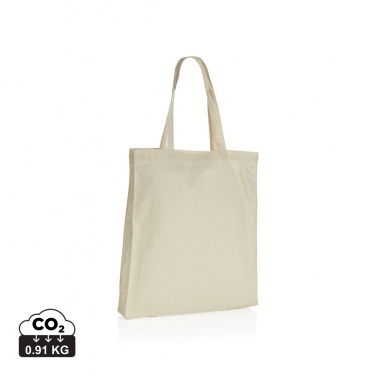 Logotrade advertising product image of: Impact AWARE™ Recycled cotton tote w/bottom 145g