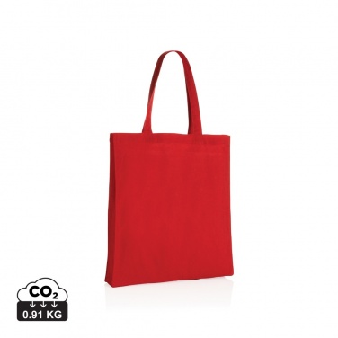 Logo trade promotional merchandise image of: Impact AWARE™ Recycled cotton tote w/bottom 145g