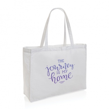 Logo trade promotional gifts image of: Impact AWARE™ Recycled cotton shopper 145g