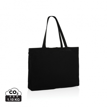 Logo trade promotional giveaways picture of: Impact AWARE™ Recycled cotton shopper 145g