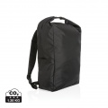 Impact AWARE™ RPET lightweight rolltop backpack, black