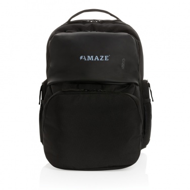 Logotrade promotional merchandise picture of: Swiss Peak AWARE™ RPET 15.6 inch commuter backpack