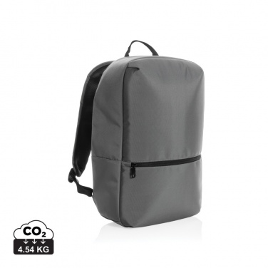 Logotrade promotional giveaway picture of: Impact AWARE™ 1200D Minimalist 15.6 inch laptop backpack