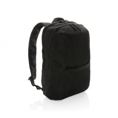 Logo trade promotional merchandise image of: Impact AWARE™ 1200D 15.6'' modern laptop backpack