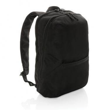 Logo trade corporate gift photo of: Impact AWARE™ 1200D 15.6'' modern laptop backpack